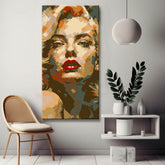 Seductive Marilyn Monroe - Painting by Numbers